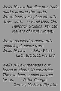 Customer comments for Wells IP Law